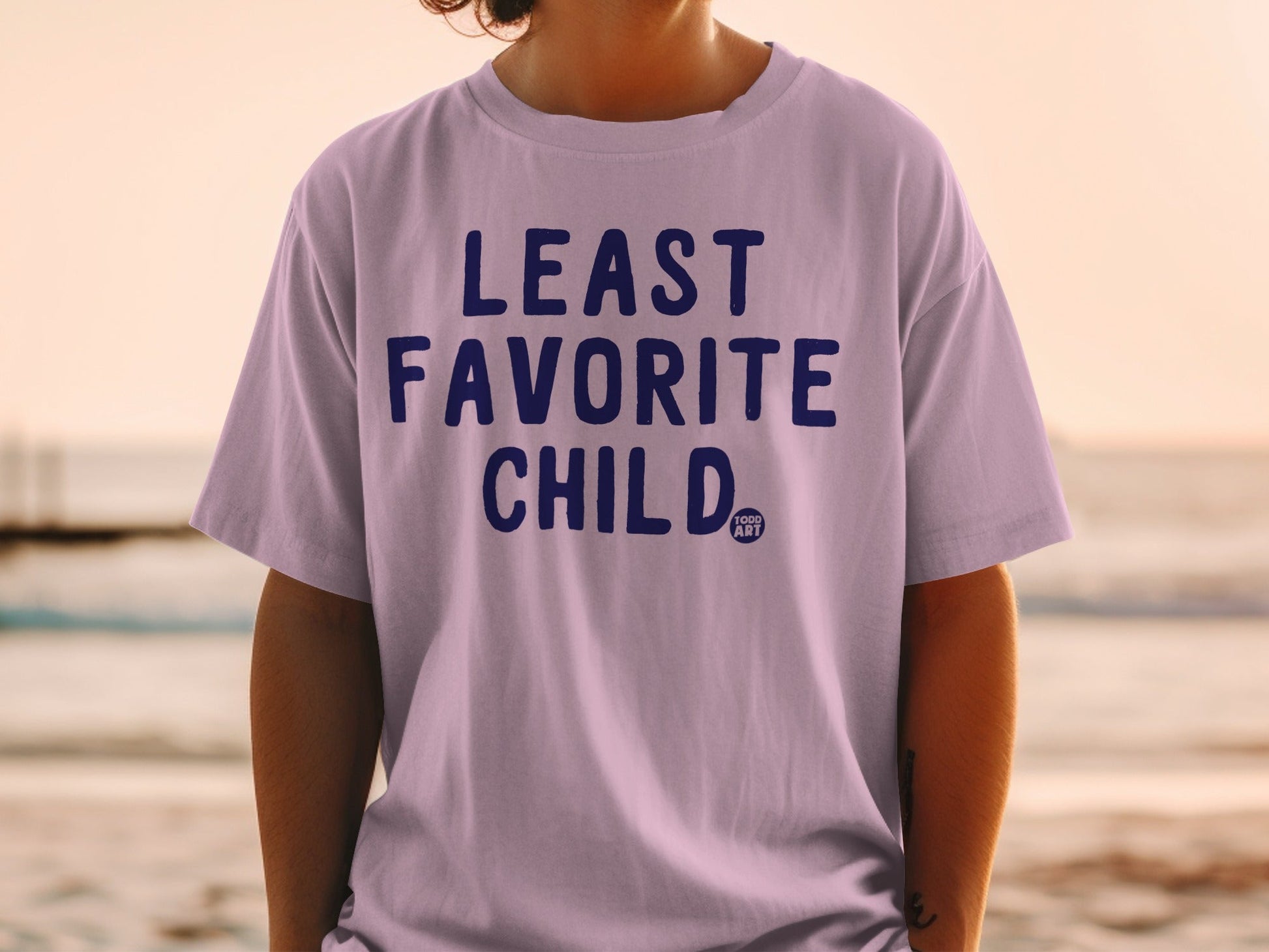 Least Favorite Child Funny Graphic T-Shirt
