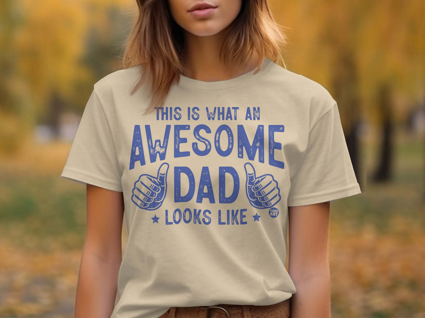 This Is What An Awesome Dad Looks Like T-Shirt