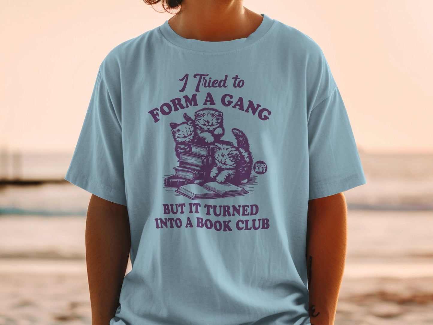 I Tried to Form a Gang But It Turned Into Book Club Shirt