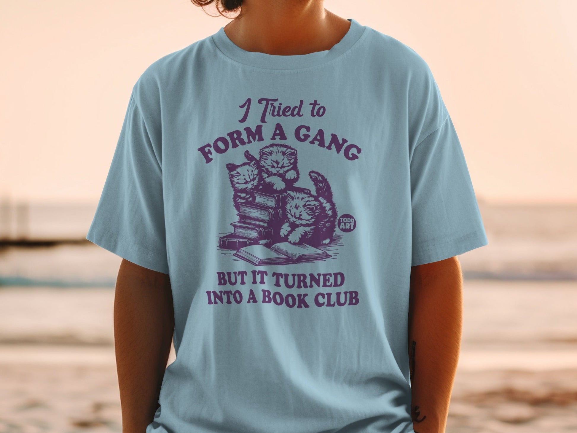 I Tried to Form a Gang But It Turned Into Book Club Shirt