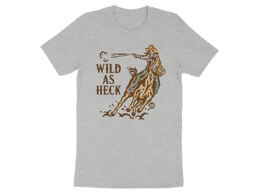 Wild As Heck Cowboy Graphic T-Shirt