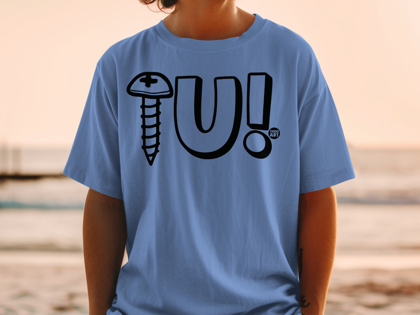 Screw U Funny Graphic Statement Shirt product type