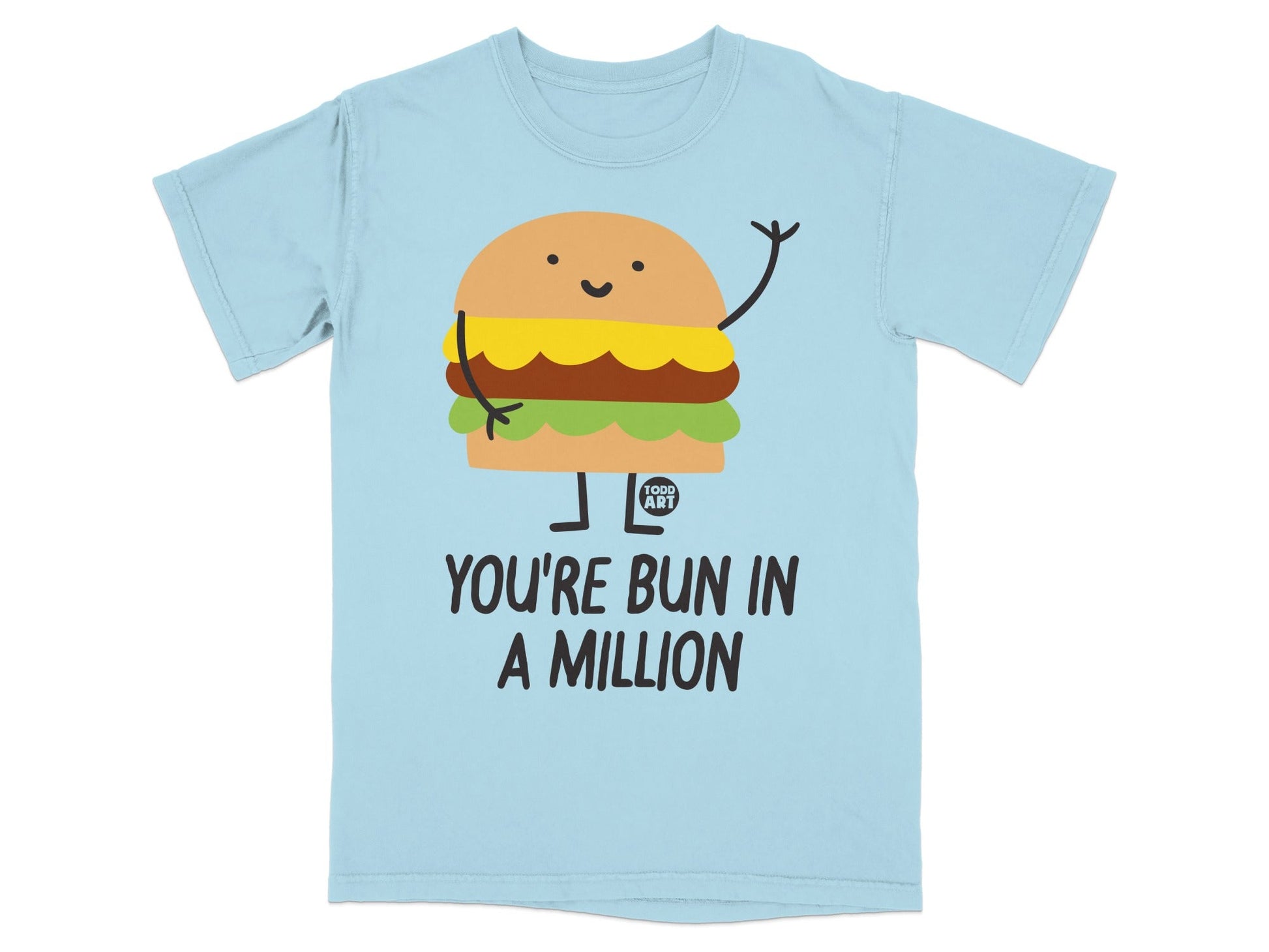 You're Bun In A Million Funny Hamburger T-shirt