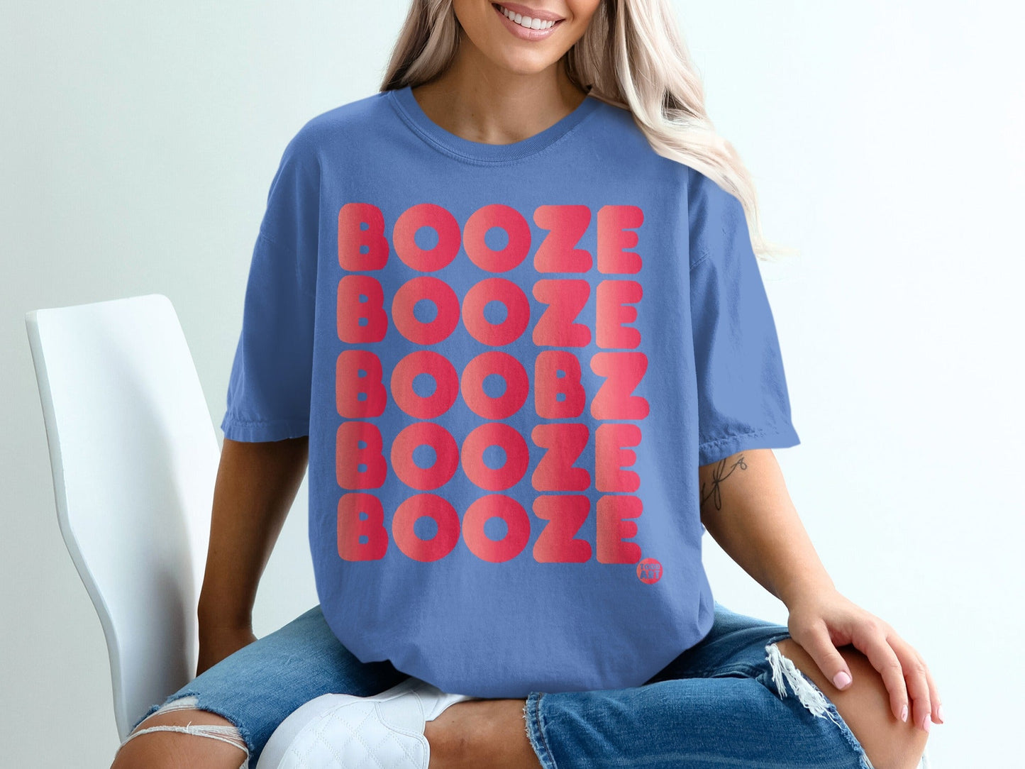 Booze Booze Booze Booze Booze Graphic T-shirt