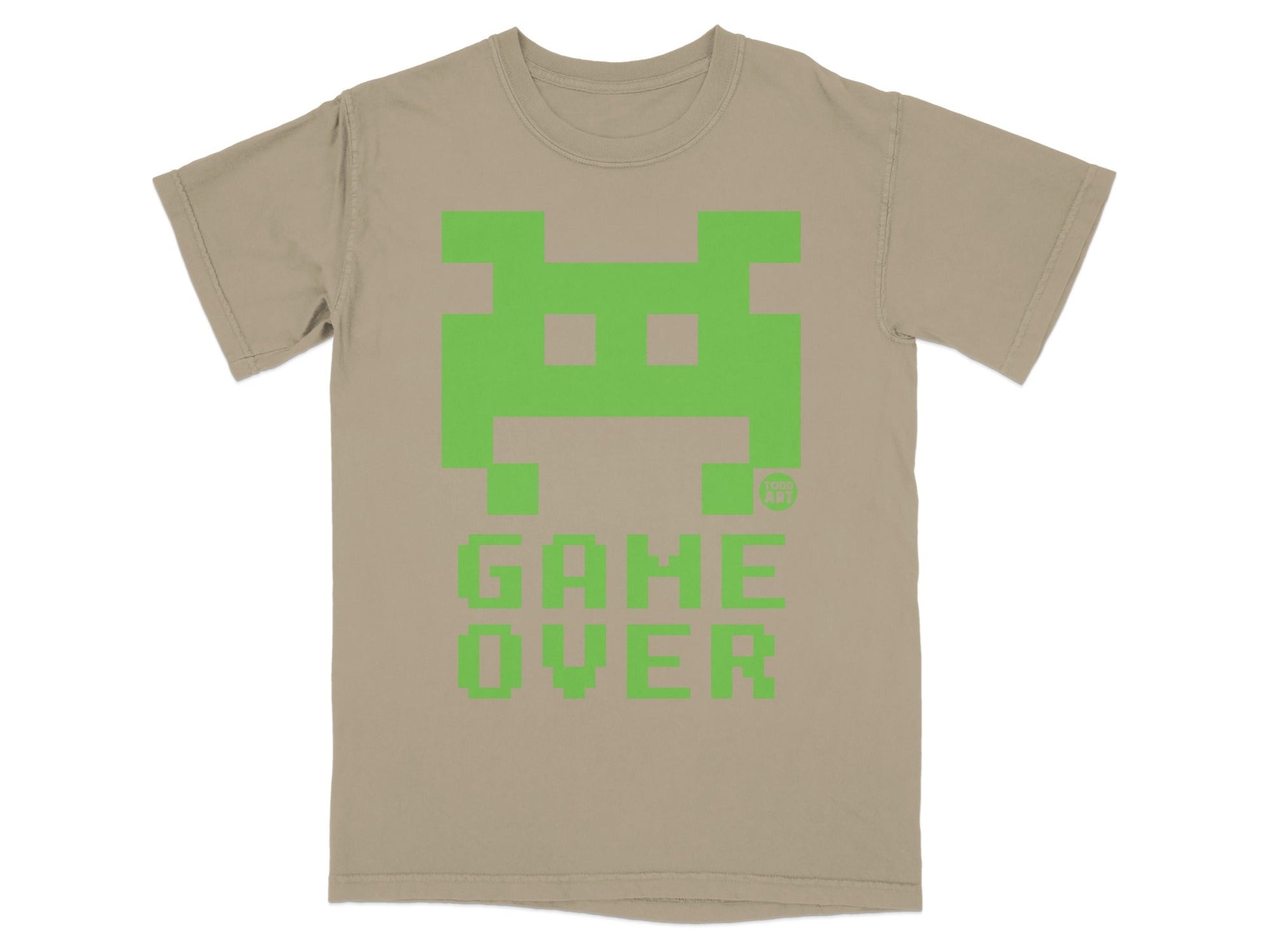 Game Over Alien Design T-Shirt Retro Gaming Apparel