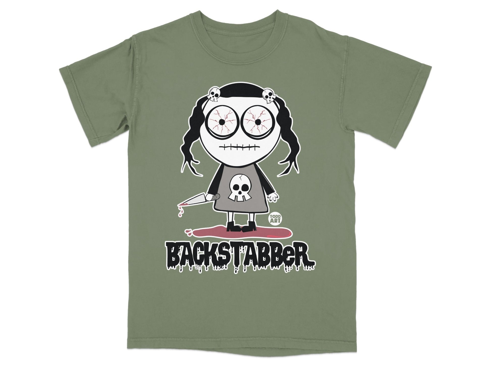 Todd Art Backstabber Graphic T-Shirt