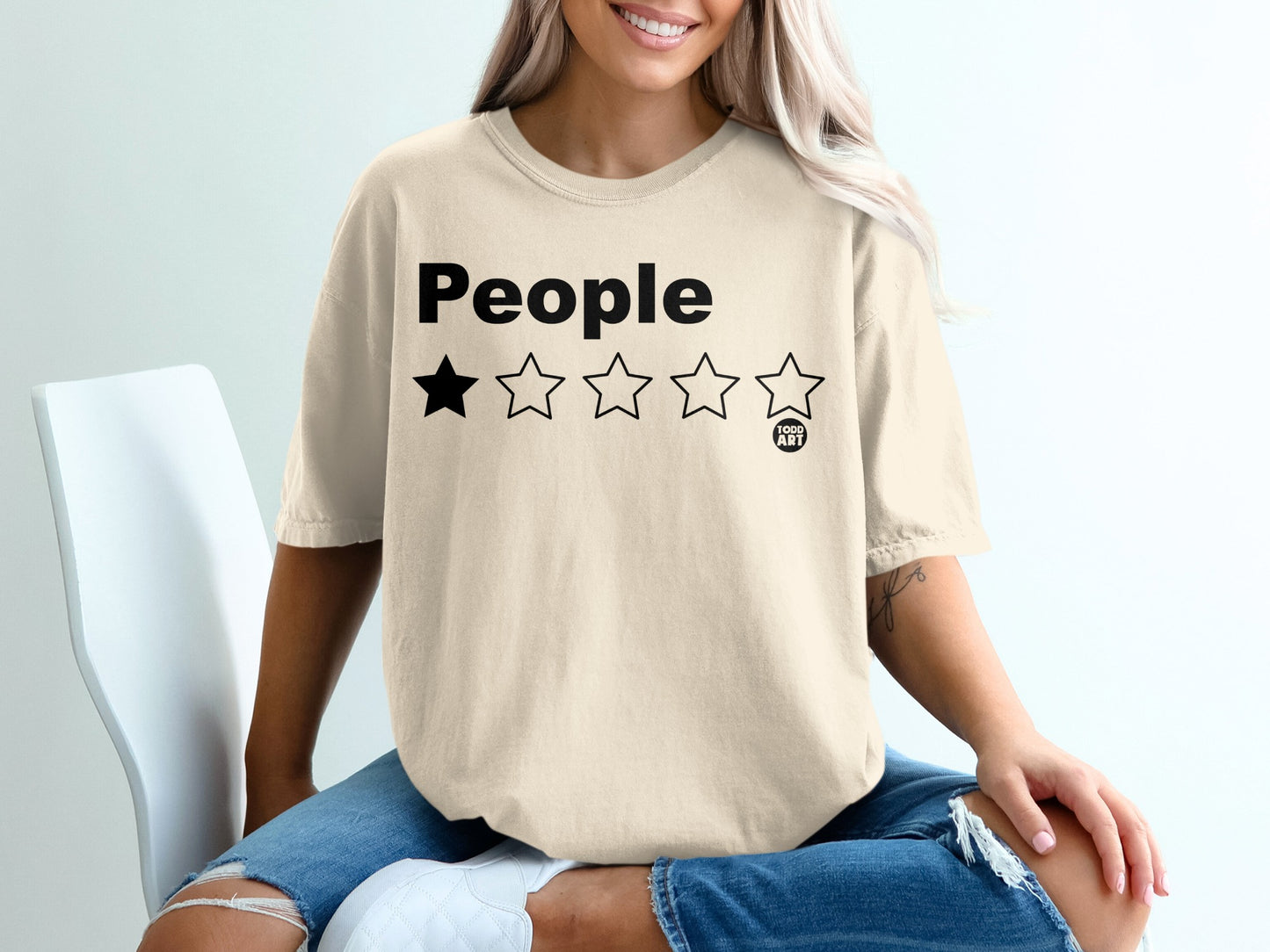 People One Star Review Todd Art sweatshirt product type