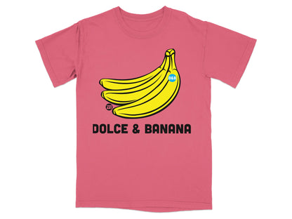 Rose Pink DOLCE & BANANA Bananas Funny T-Shirt product type
