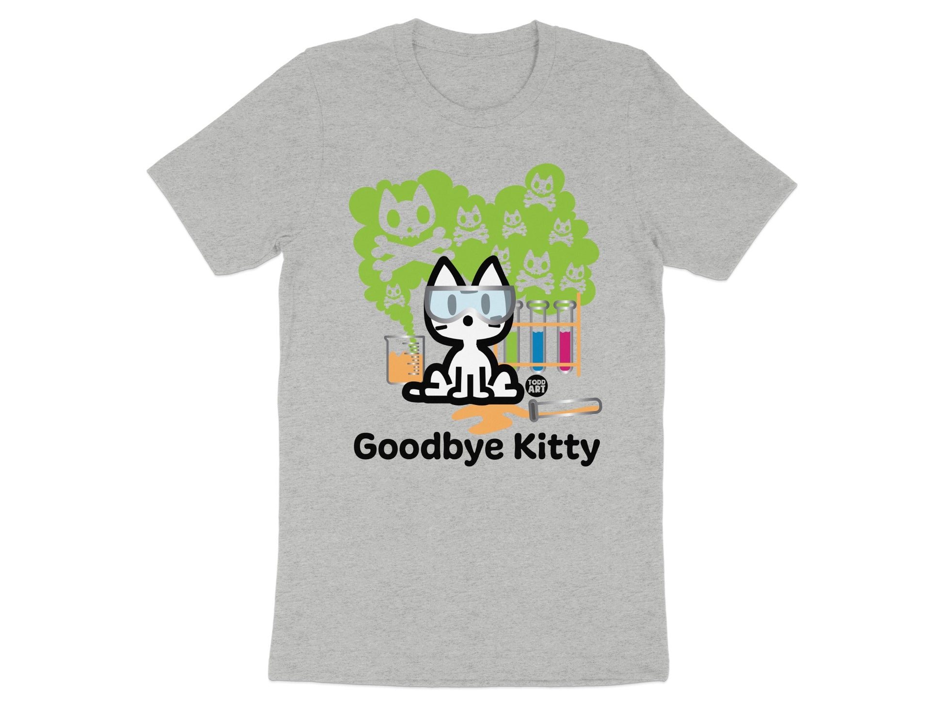 Goodbye Kitty Funny Graphic T-Shirt for Cat Lovers