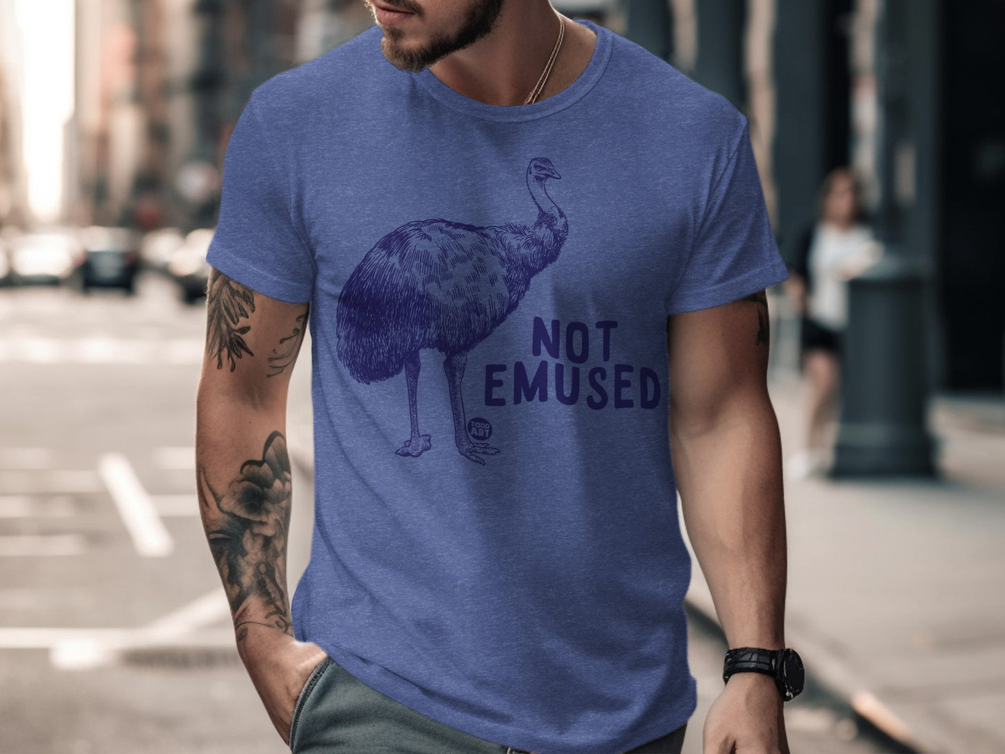 Not Emused Emu Graphic Short Sleeve T-shirt product