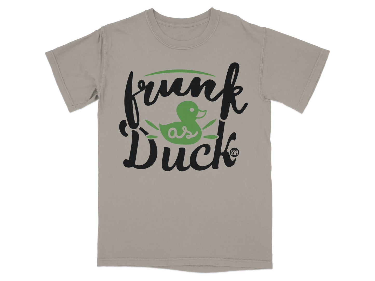 Frunk as Duck Graphic Tee with Todd Art Design