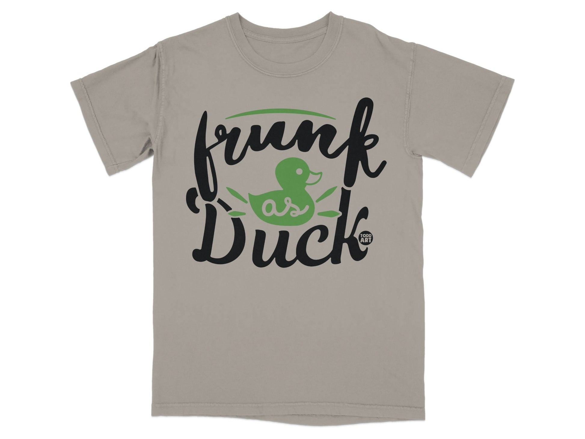 Frunk as Duck Graphic Tee with Todd Art Design