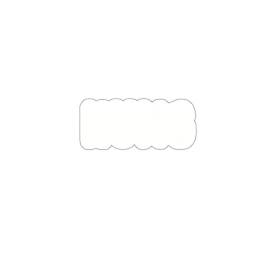 Fun Hung Novelty Customizable Sticker