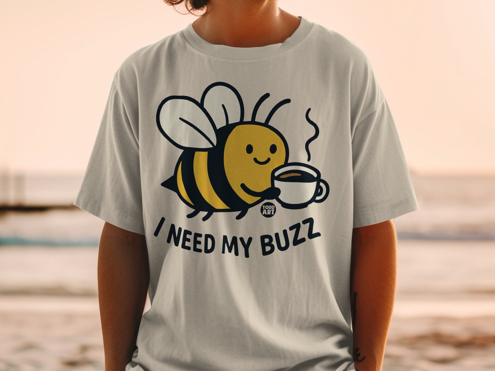 I Need My Buzz Honeybee Coffee Lovers Shirt