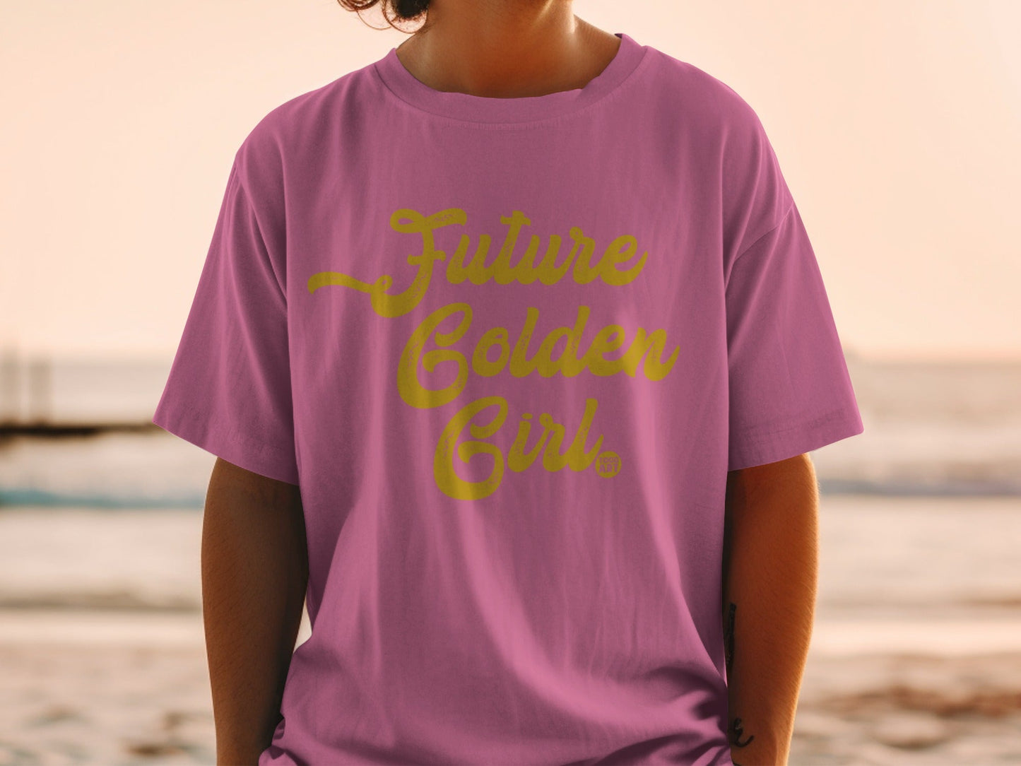 Future Golden Girl Graphic T-Shirt Casual Style