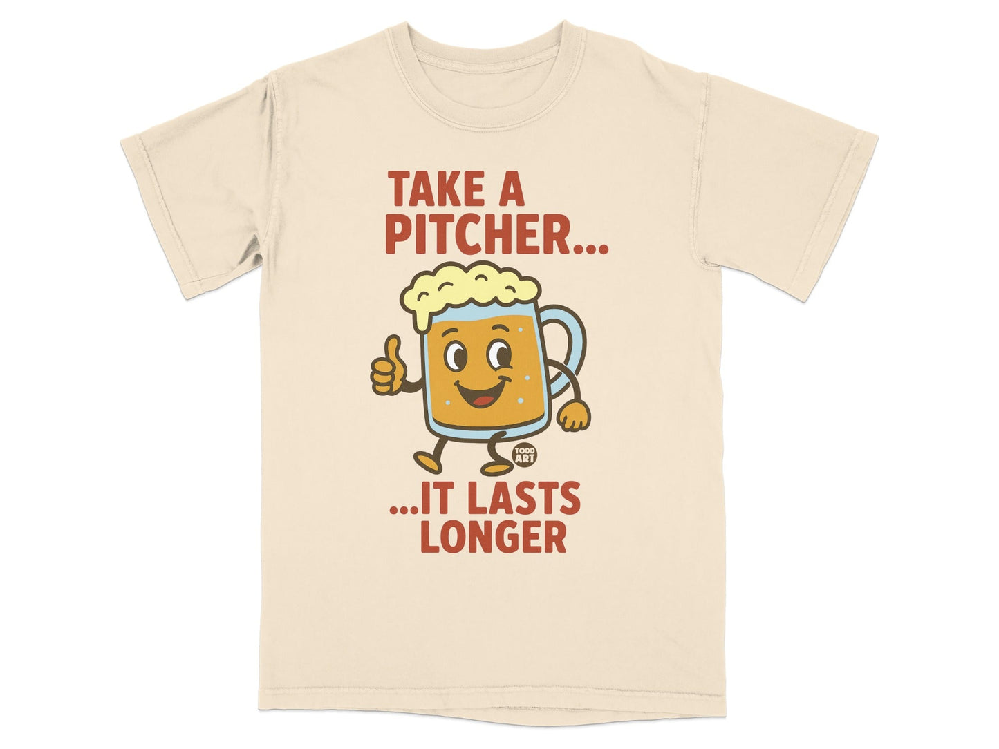 Take a Pitcher... It Lasts Longer Graphic T-Shirt