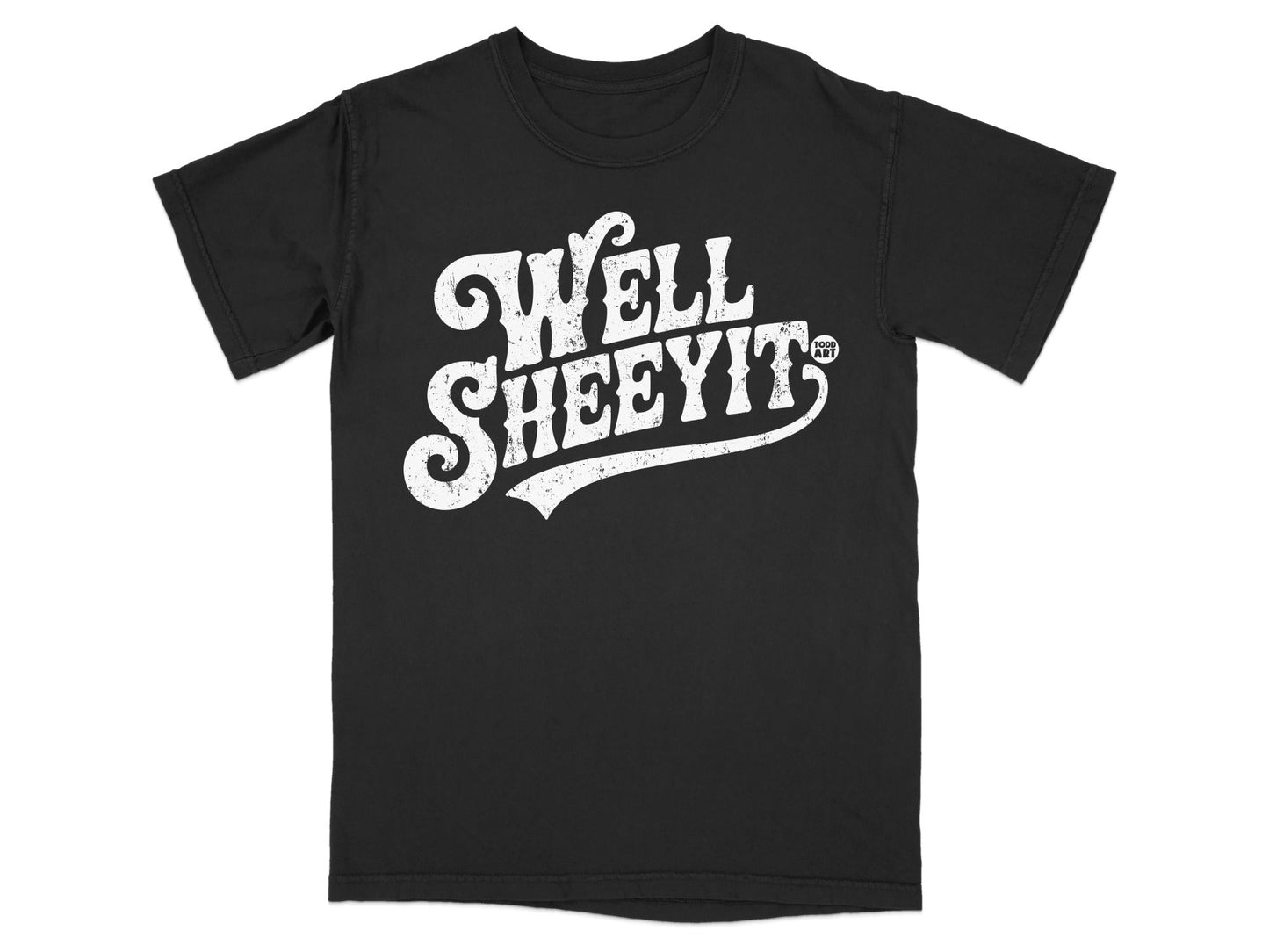 Well Sheeyit Graphic Design Printed T-Shirt