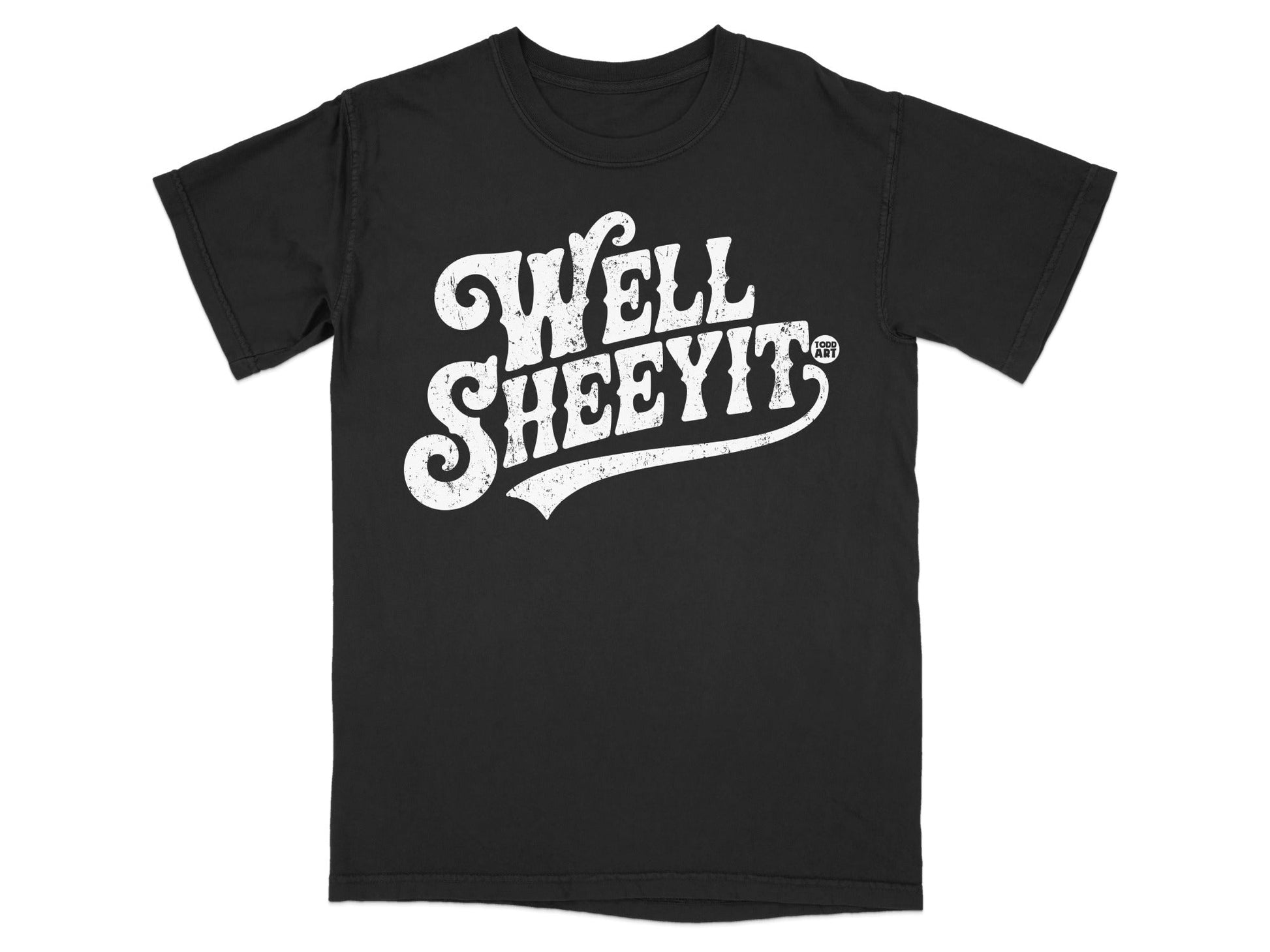 Well Sheeyit Graphic Design Printed T-Shirt