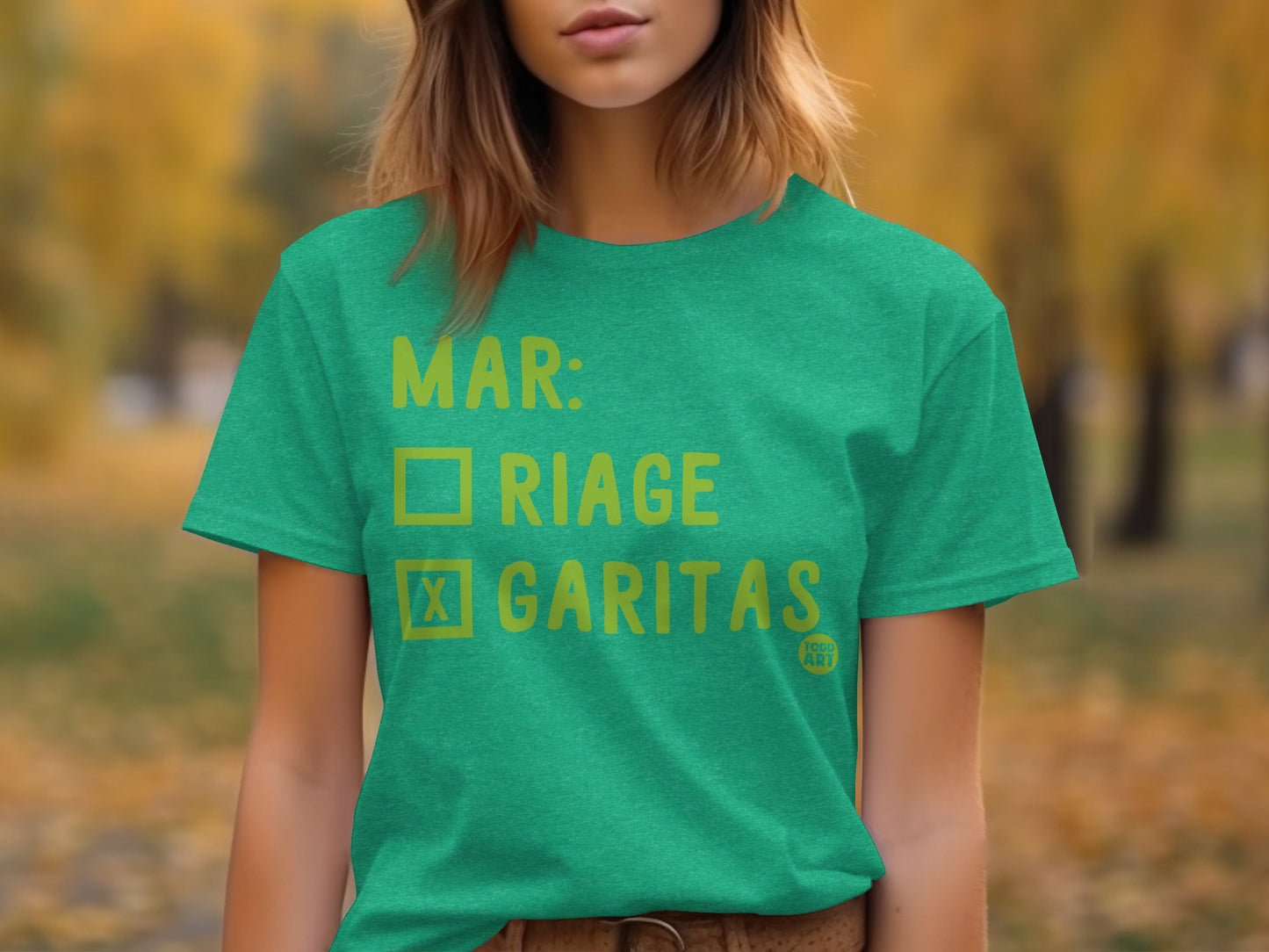 Funny Margarita or Marriage Text Women's T-Shirt