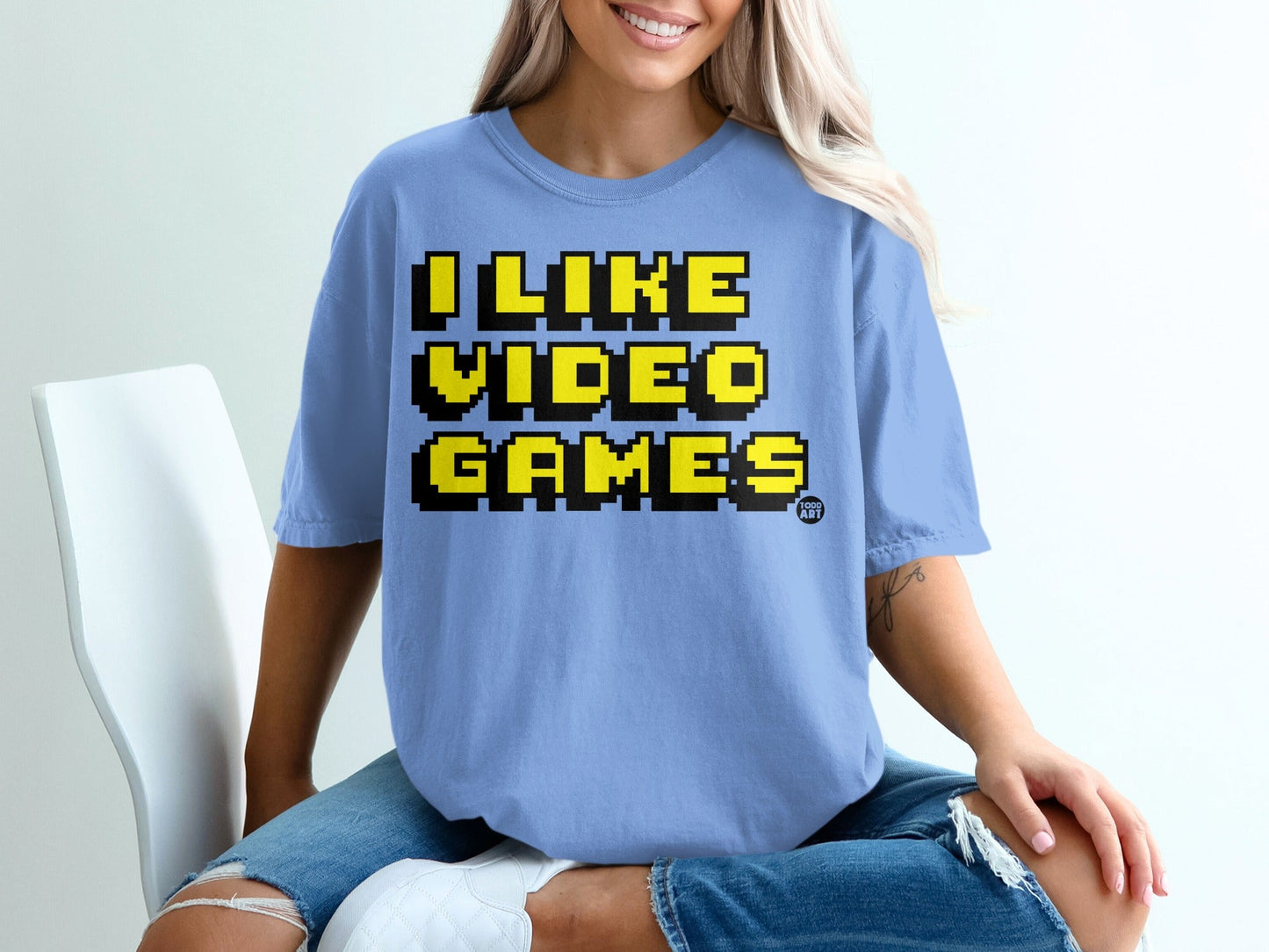 I Like Video Games Graphic Tee for Gamers