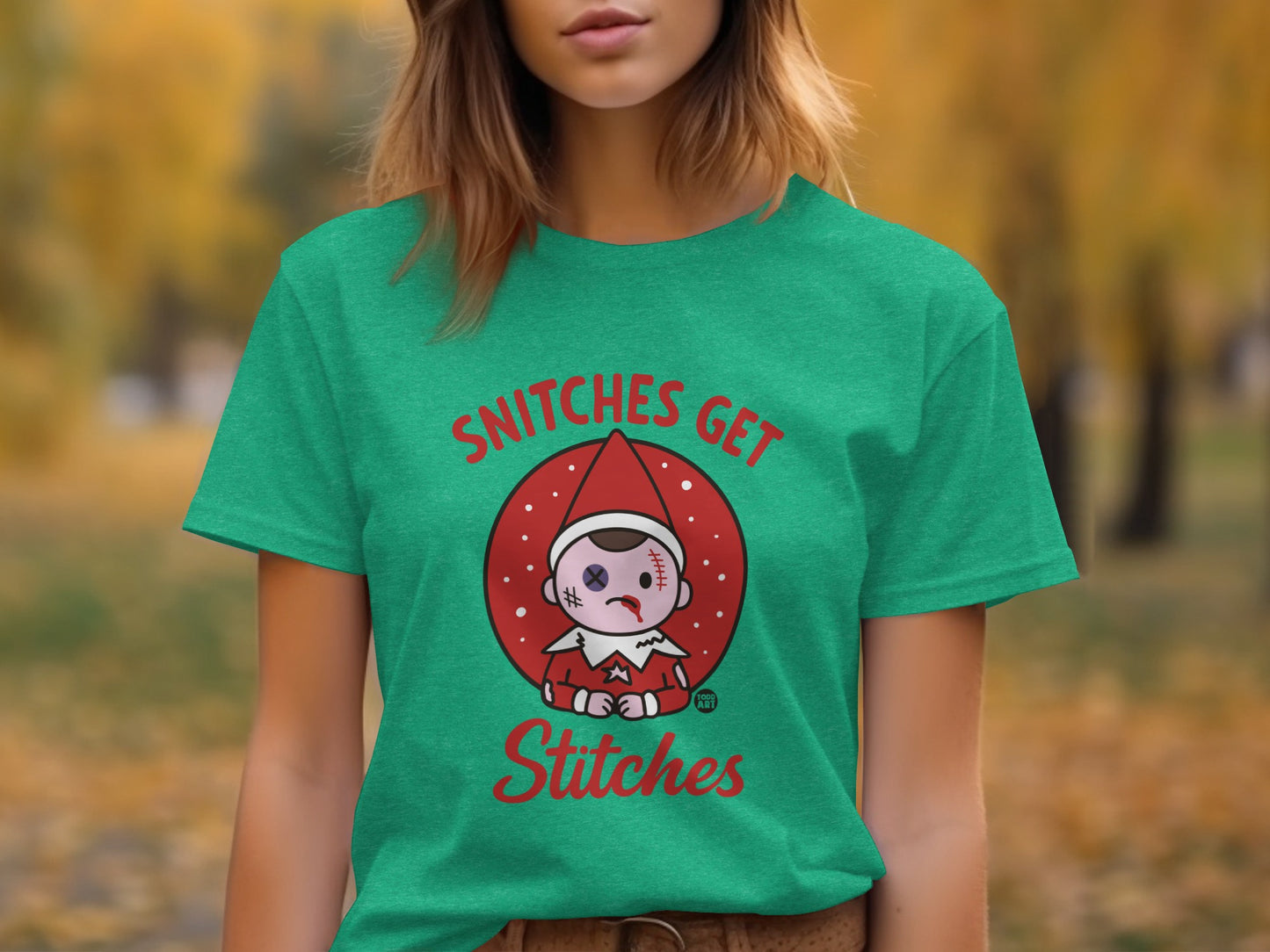 Snitches Get Stitches Graphic T-Shirt product