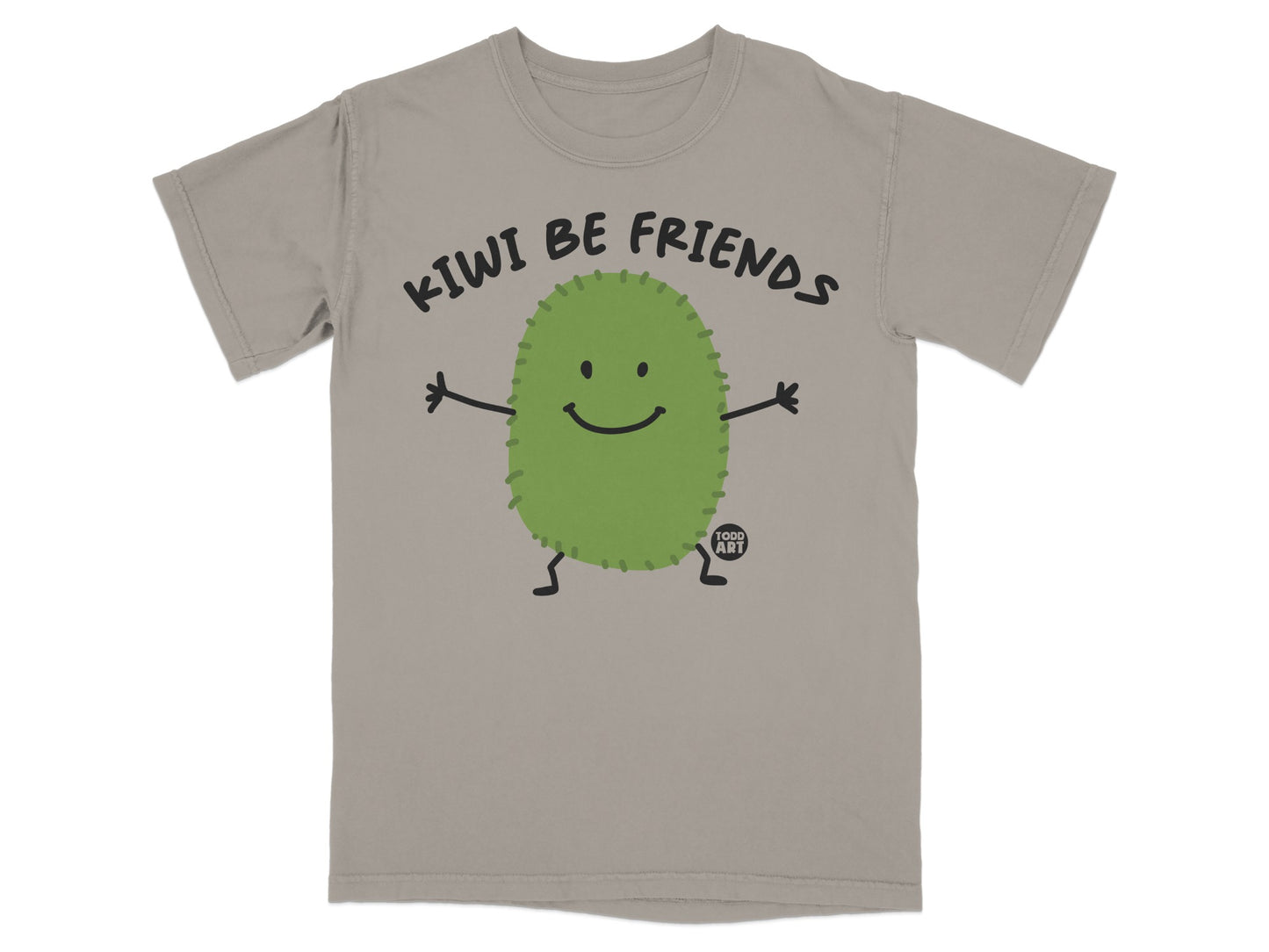 KIWI BE FRIENDS Smiley Character Graphic product type
