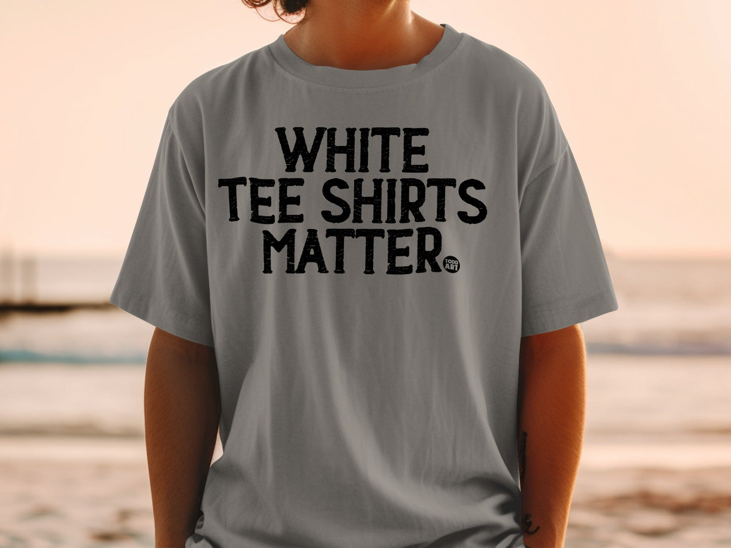 White Tee Shirts Matter Casual Graphic Tee Product