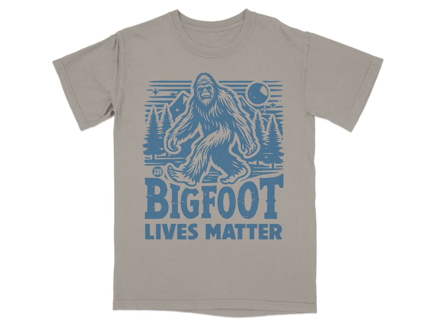 Bigfoot Lives Matter Graphic Tee for Casual Style