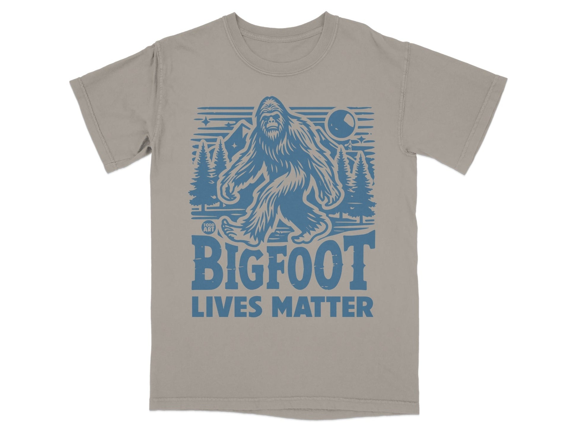 Bigfoot Lives Matter Graphic Tee for Casual Style
