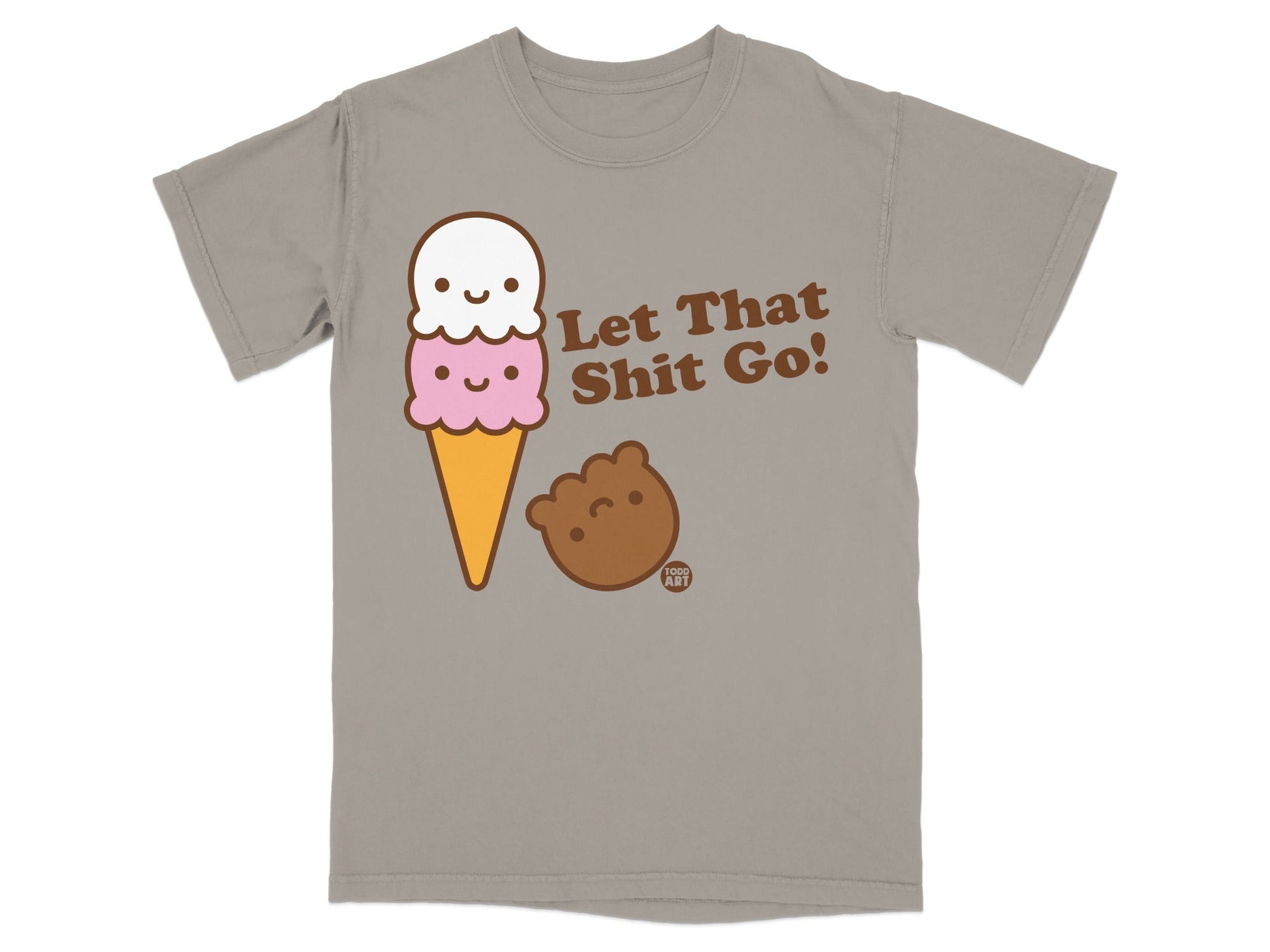 Let That Shit Go Ice Cream Graphic T-shirt