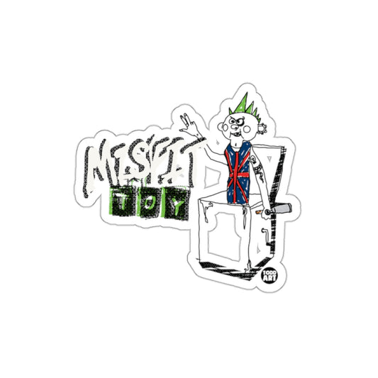 Misfit Toy Cute Cartoon Character Sticker Design