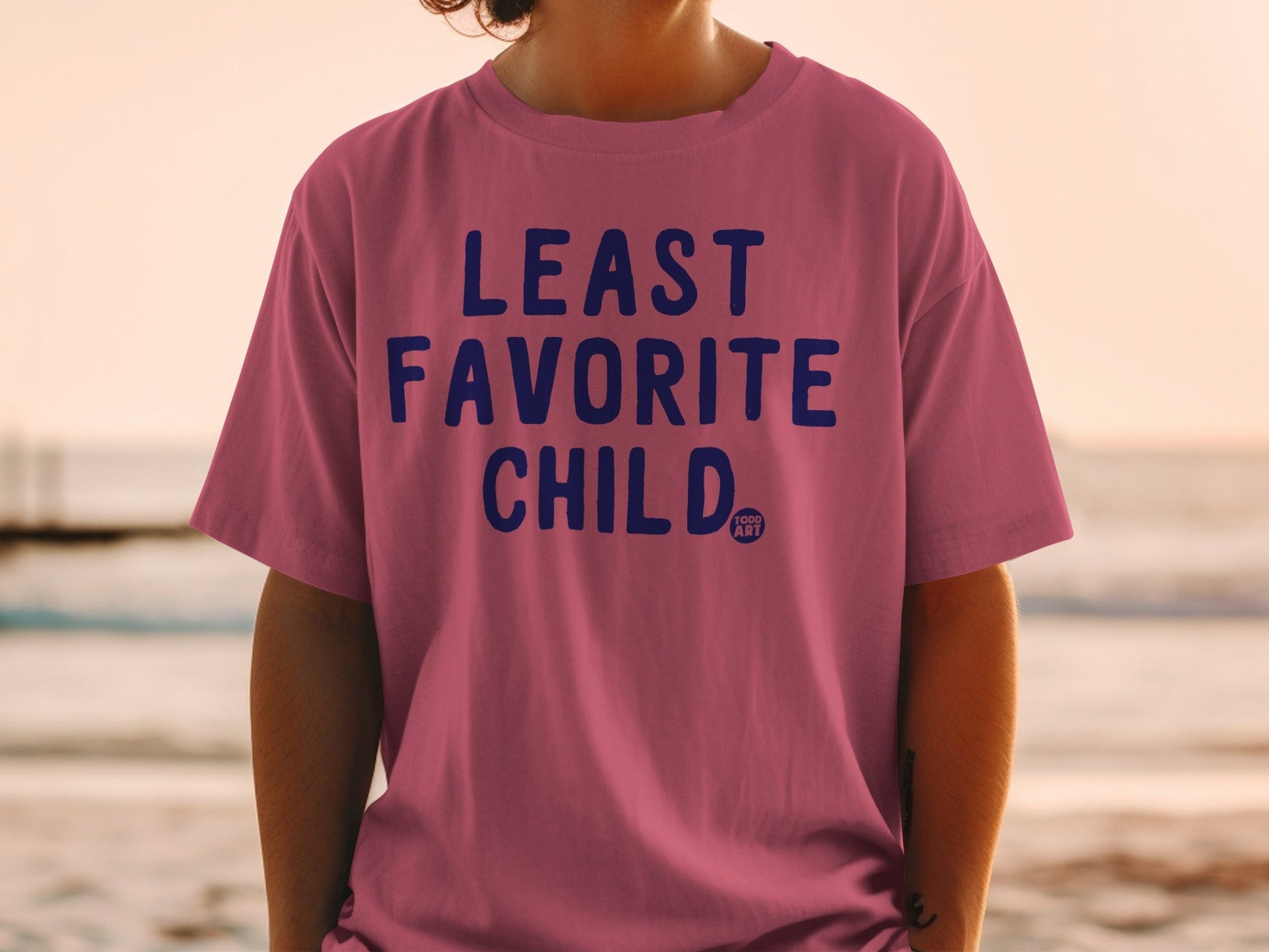Least Favorite Child Todd Art Graphic T-Shirt