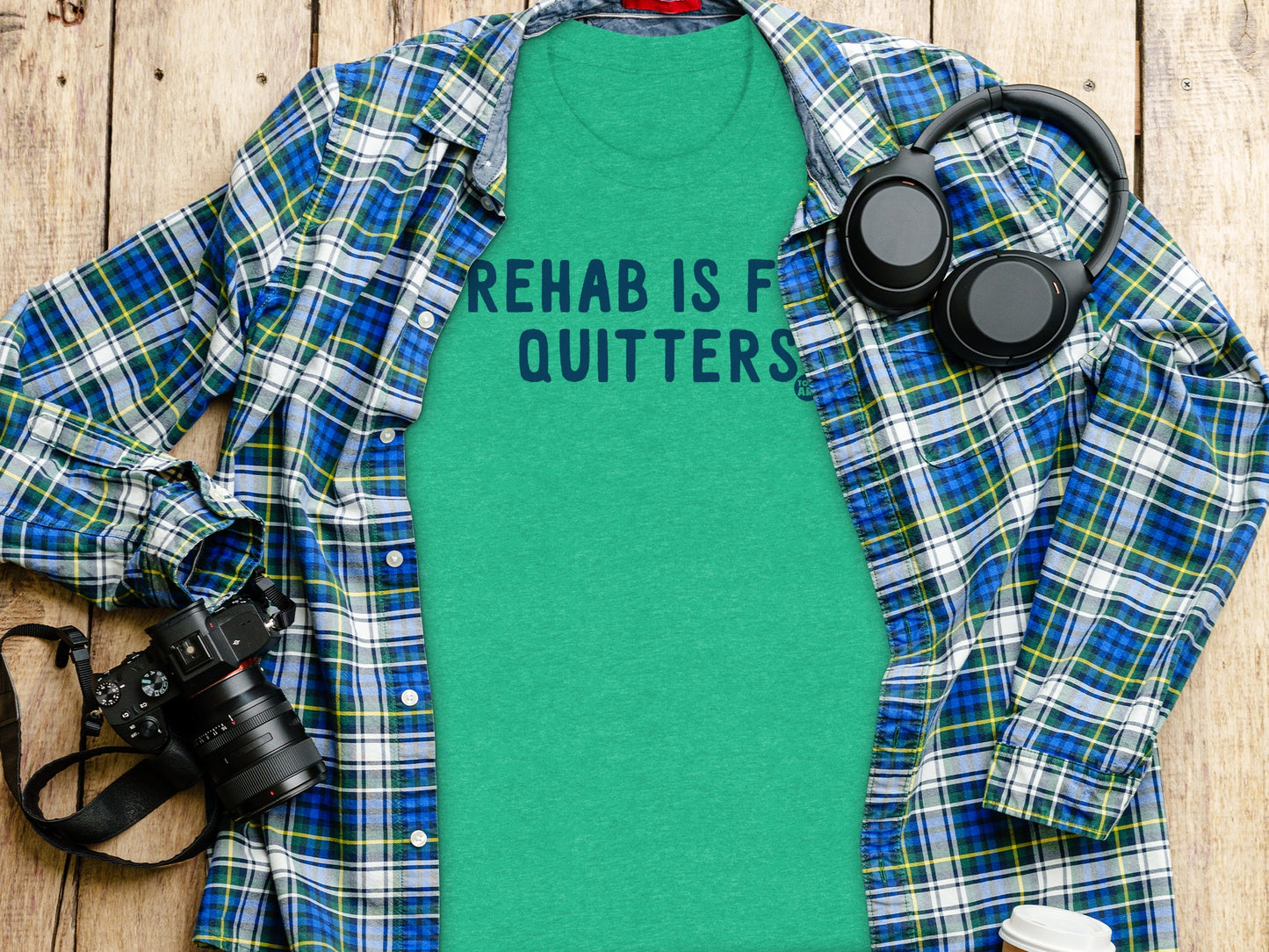 Rehab Is For Quitters Funny Saying Shirt Product