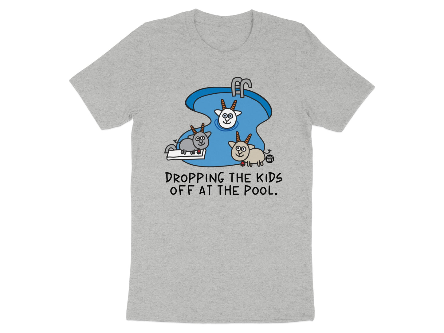 Dropping The Kids Off At The Pool T-Shirt