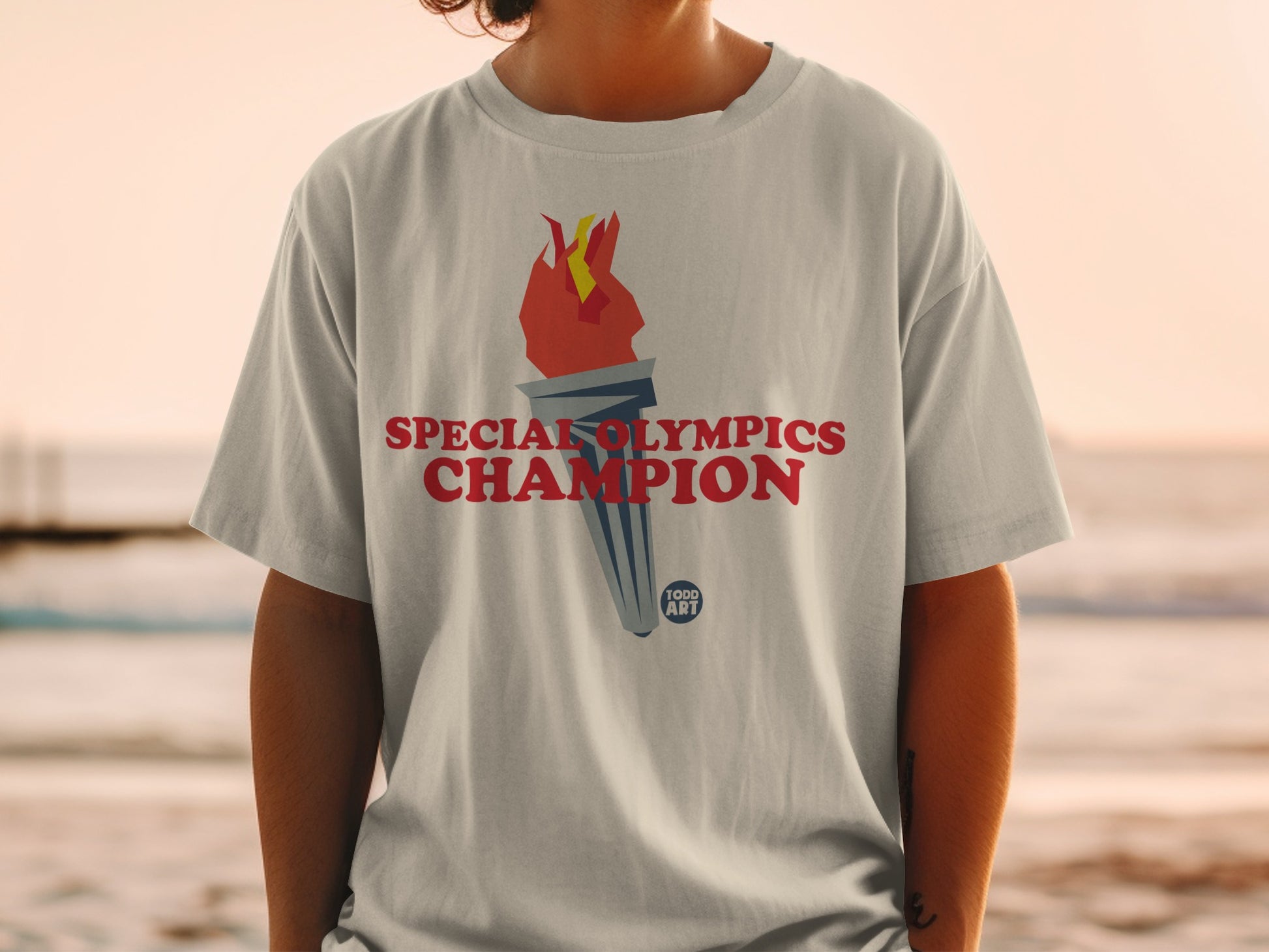 Special Olympics Champion Torch Design Product type