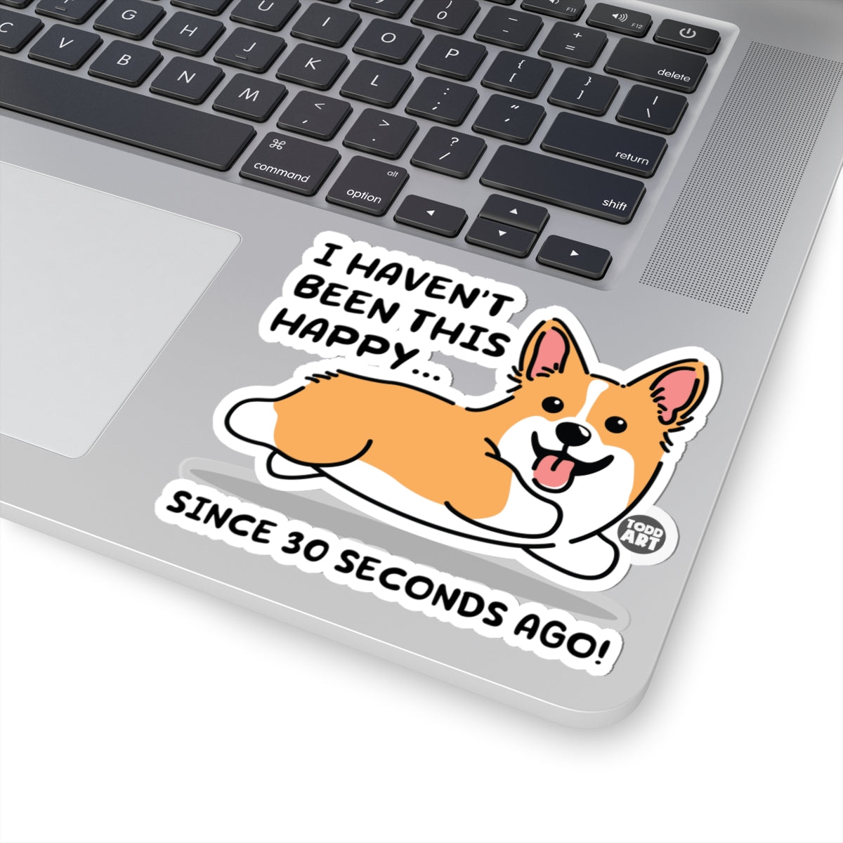Perpetual HappinessTodd Art Sticker