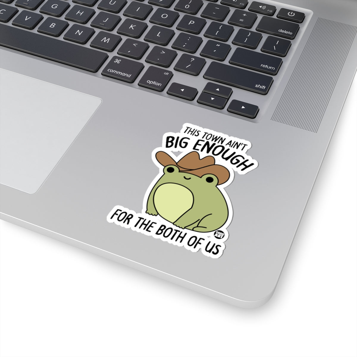 Cowboy Frog AdventureTodd Art Sticker