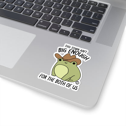 Cowboy Frog AdventureTodd Art Sticker