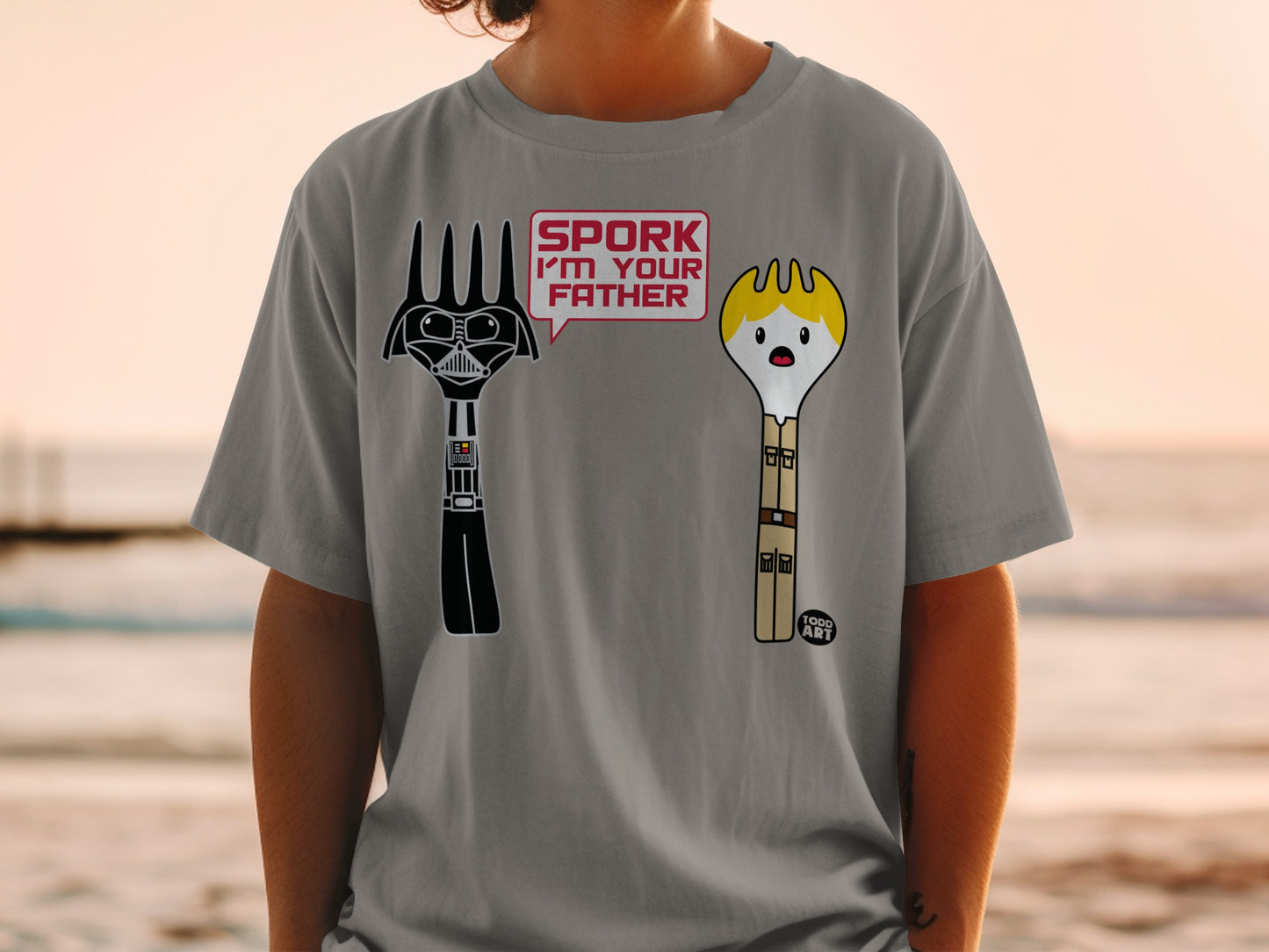 Spork I'm Your Father Vader Luke Parody Design product type