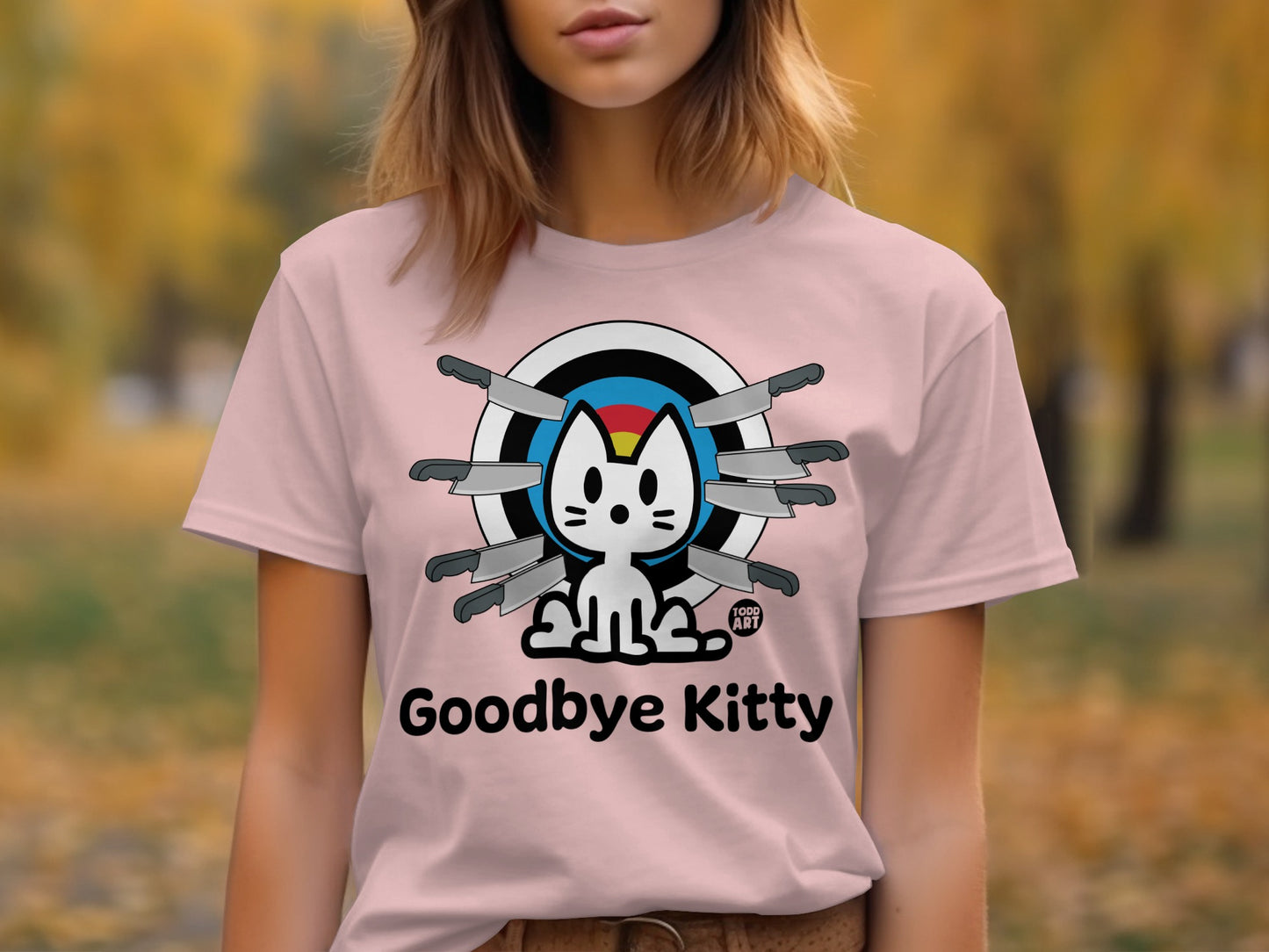 Goodbye Kitty Graphic Tee for Cat Lovers