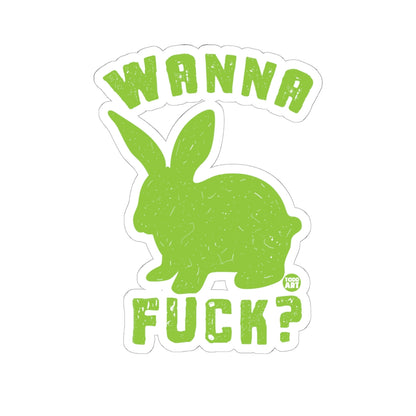 Wanna Fuck?Todd Art Sticker