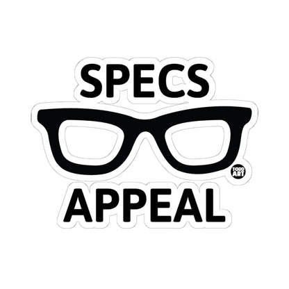 Specs AppealTodd Art Sticker