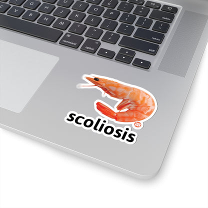 Scoliosis Todd Art Sticker