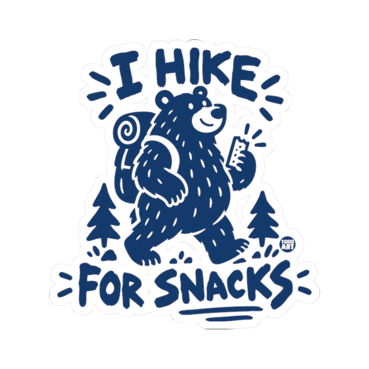 i hike for snacks