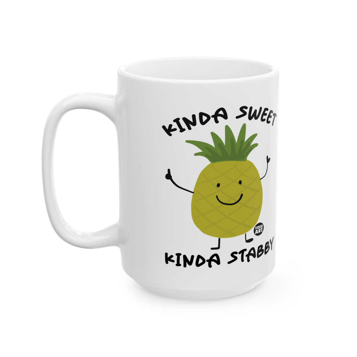 Sweet Pineapple Todd Art Mug