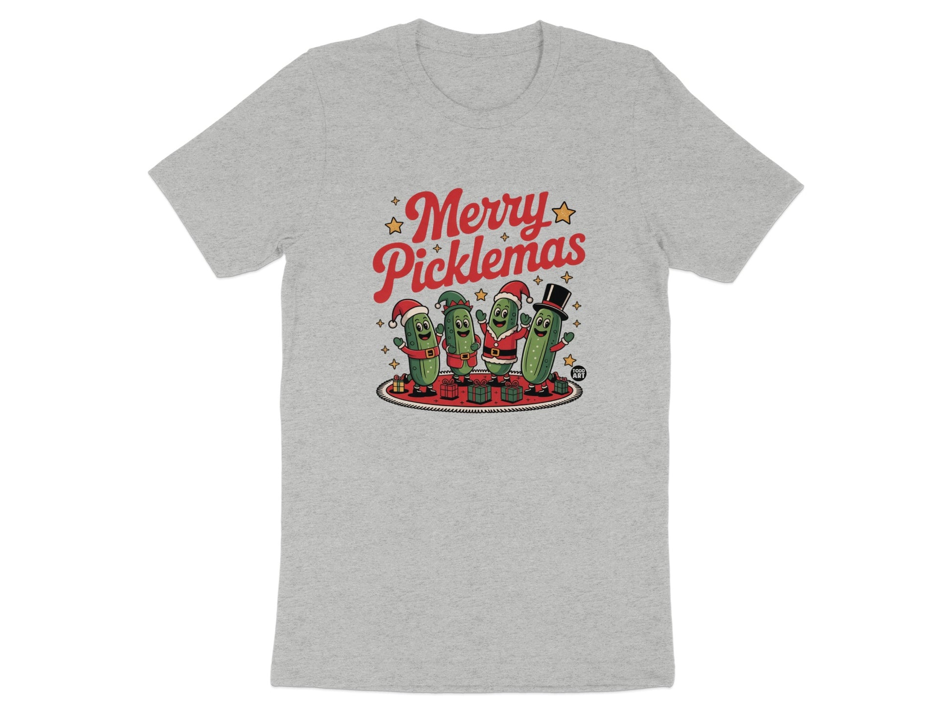 Merry Picklemas Graphic Holiday T-Shirt