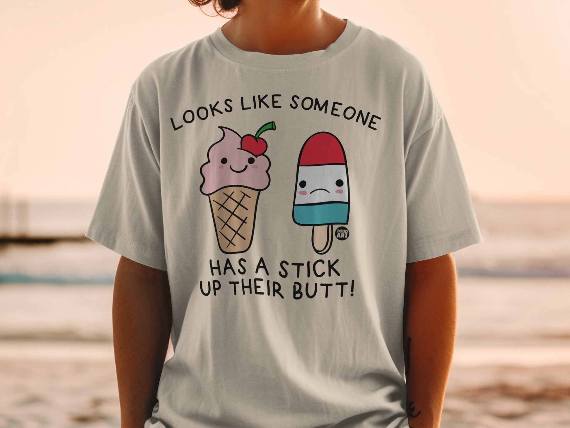 Looks Like Someone Has a Stick Up Their Butt Shirt