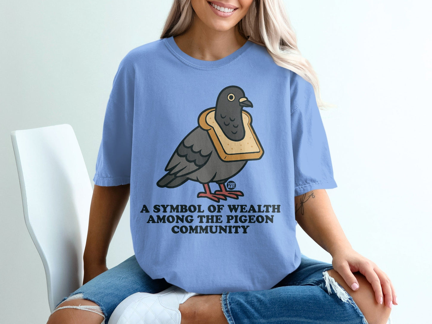A Symbol of Wealth Among the Pigeon Community Shirt