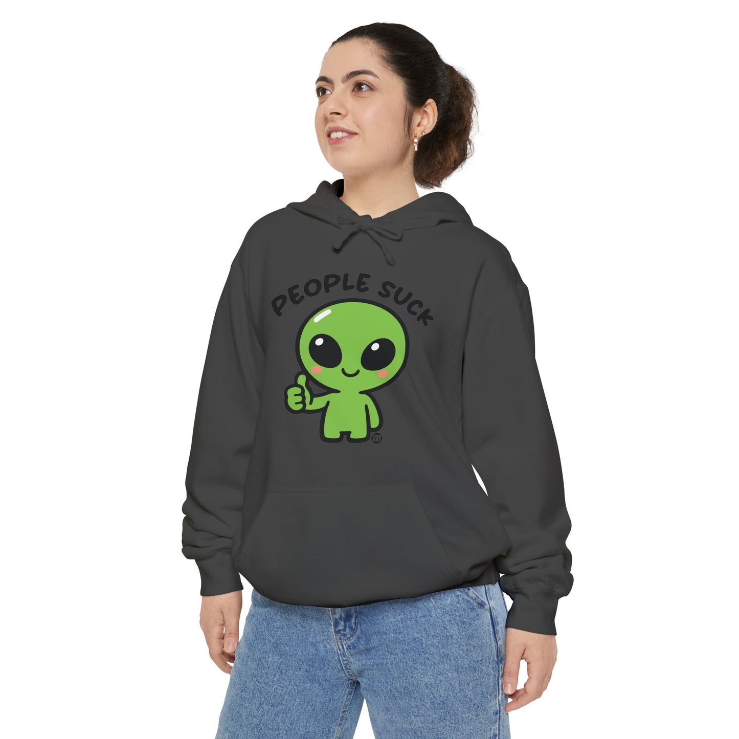 "People Suck"  Alien Hoodie