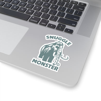 Snuggle MonsterTodd Art Sticker